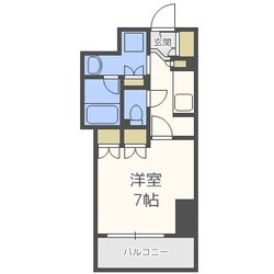 アーバネックス四ツ橋の物件間取画像